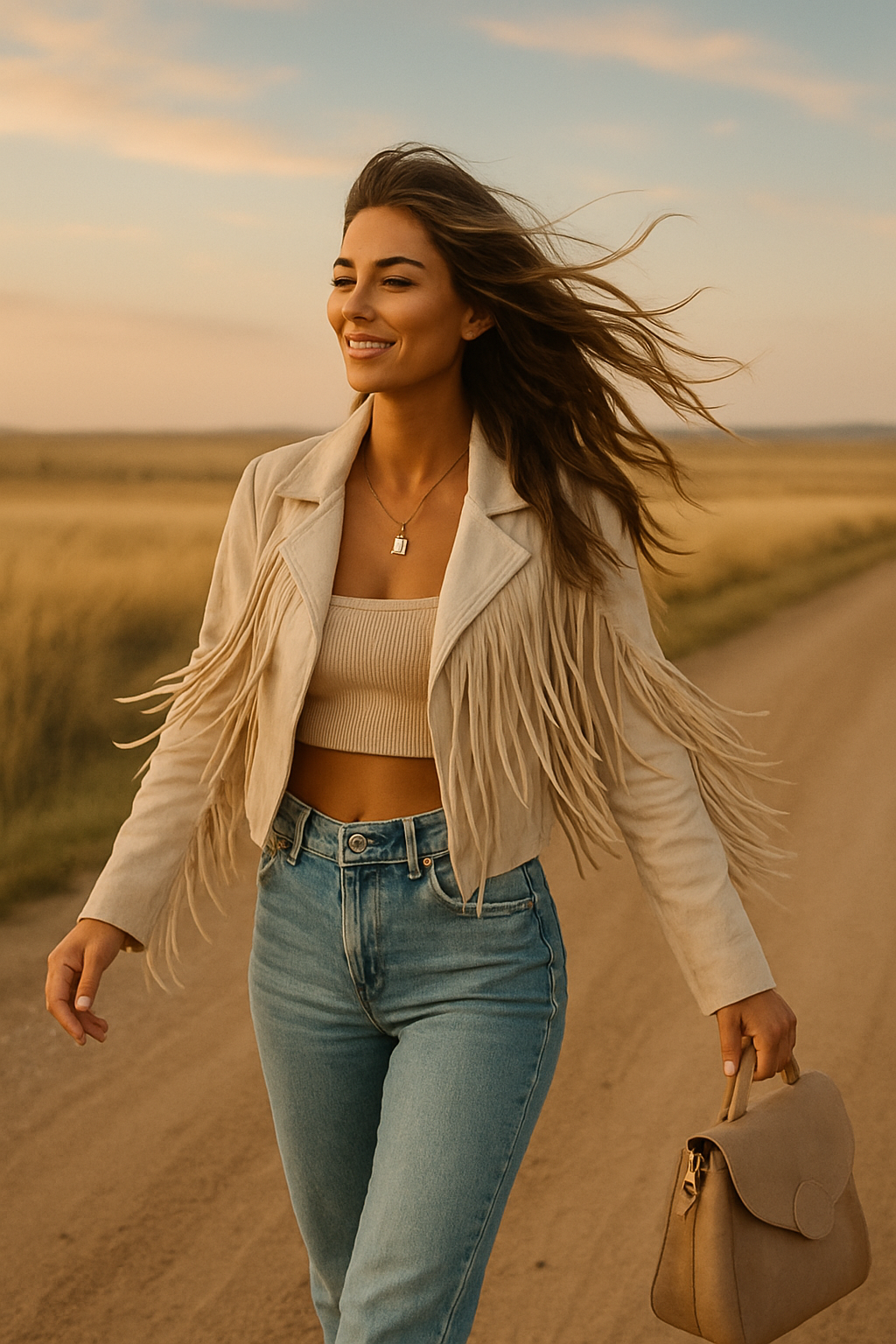 The Golden Hour Atelier | Luxe Outerwear & Denim Revival