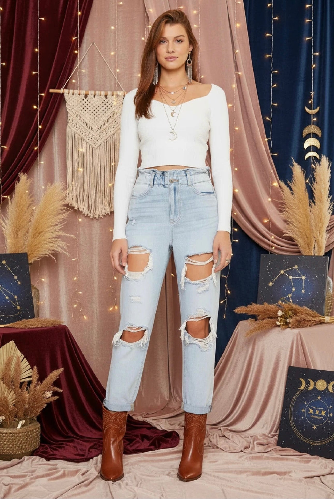Pants & Denim | Boho Vintage Jeans & Bottoms – Velvet Stardust Co. - Velvet Stardust Co.