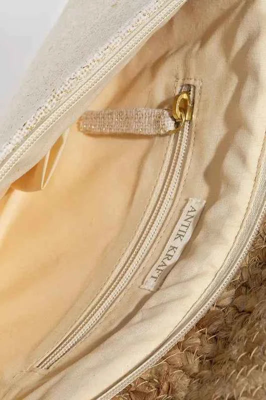 Fame Boho Beaded Eye Pattern Envelope Bag - Velvet Stardust Co. - Velvet Stardust Co.