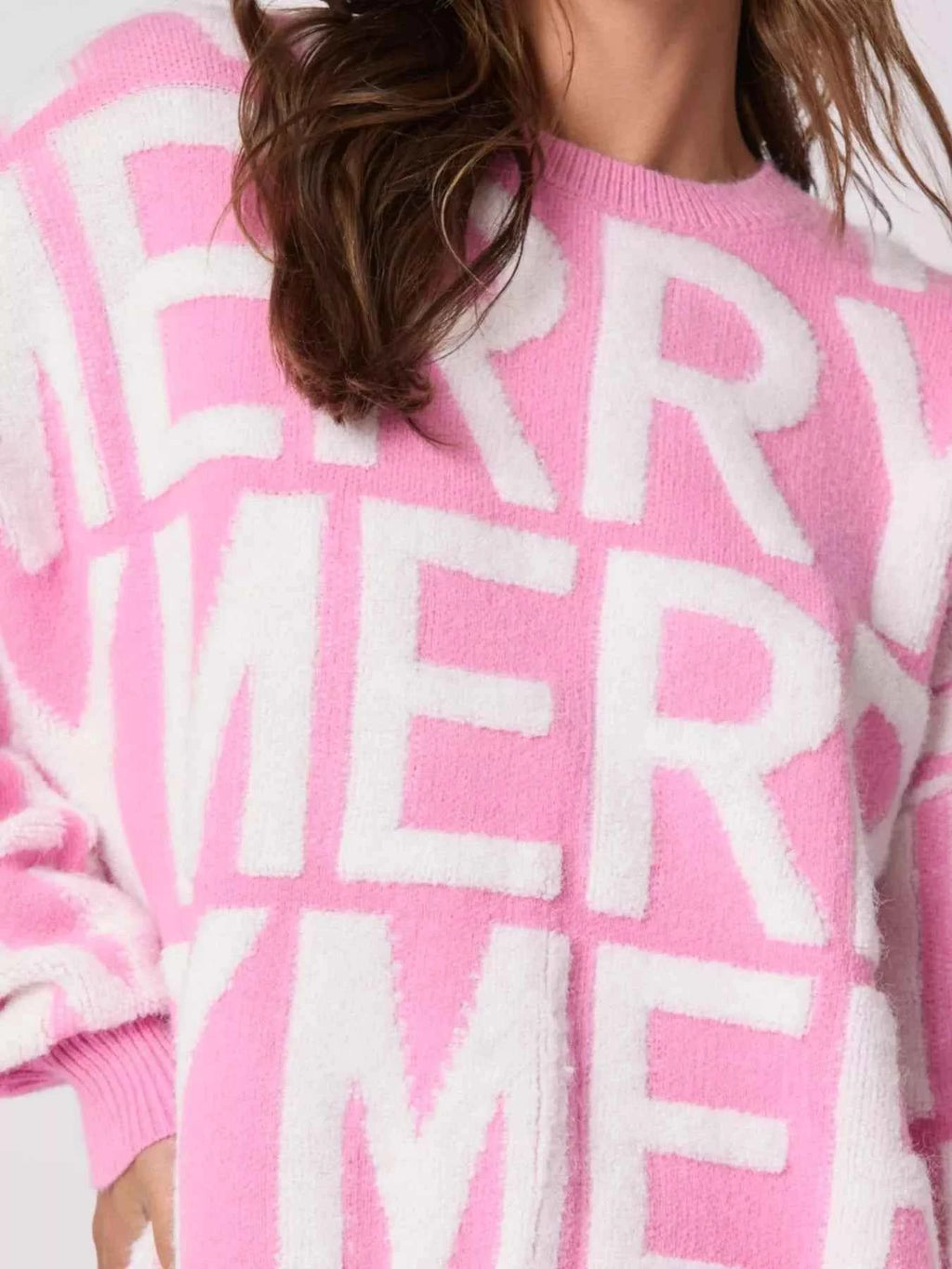 Christmas Merry Festive Holiday Sweater - Velvet Stardust Co.