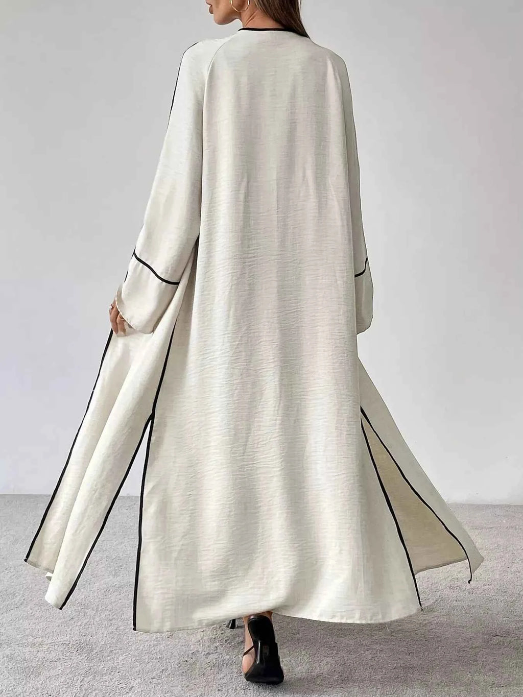 The Effortless Aura Lounge Set | 3-Piece Soft Luxury Duster Set