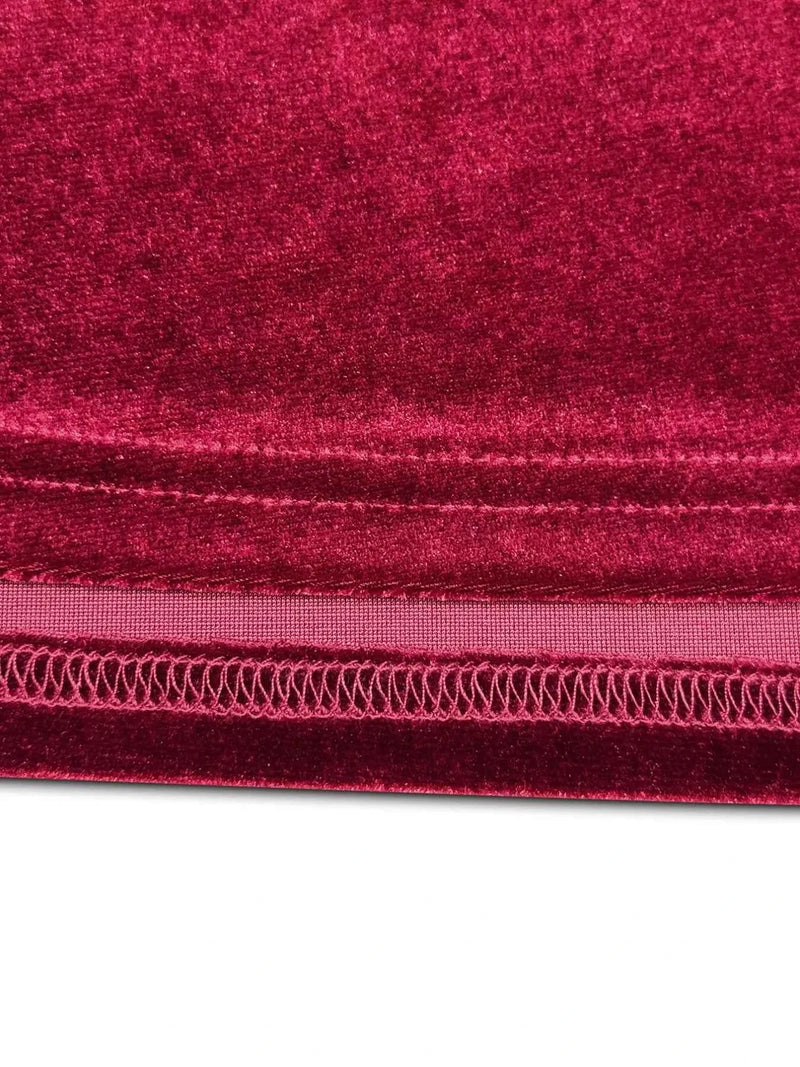 Velvet Long Sleeve Maxi Dress