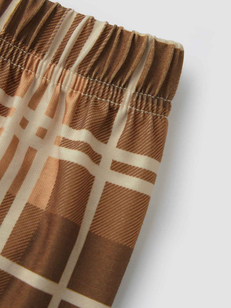 Jaweiwi Family Matching Christmas Pajama Set – Cozy Reindeer Plaid Sleepwear for the Holidays