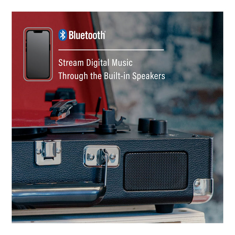 Crosley Cruiser Premier Vinyl Record Player with Speakers & Bluetooth
🎧 Vintage soul. Modern sound