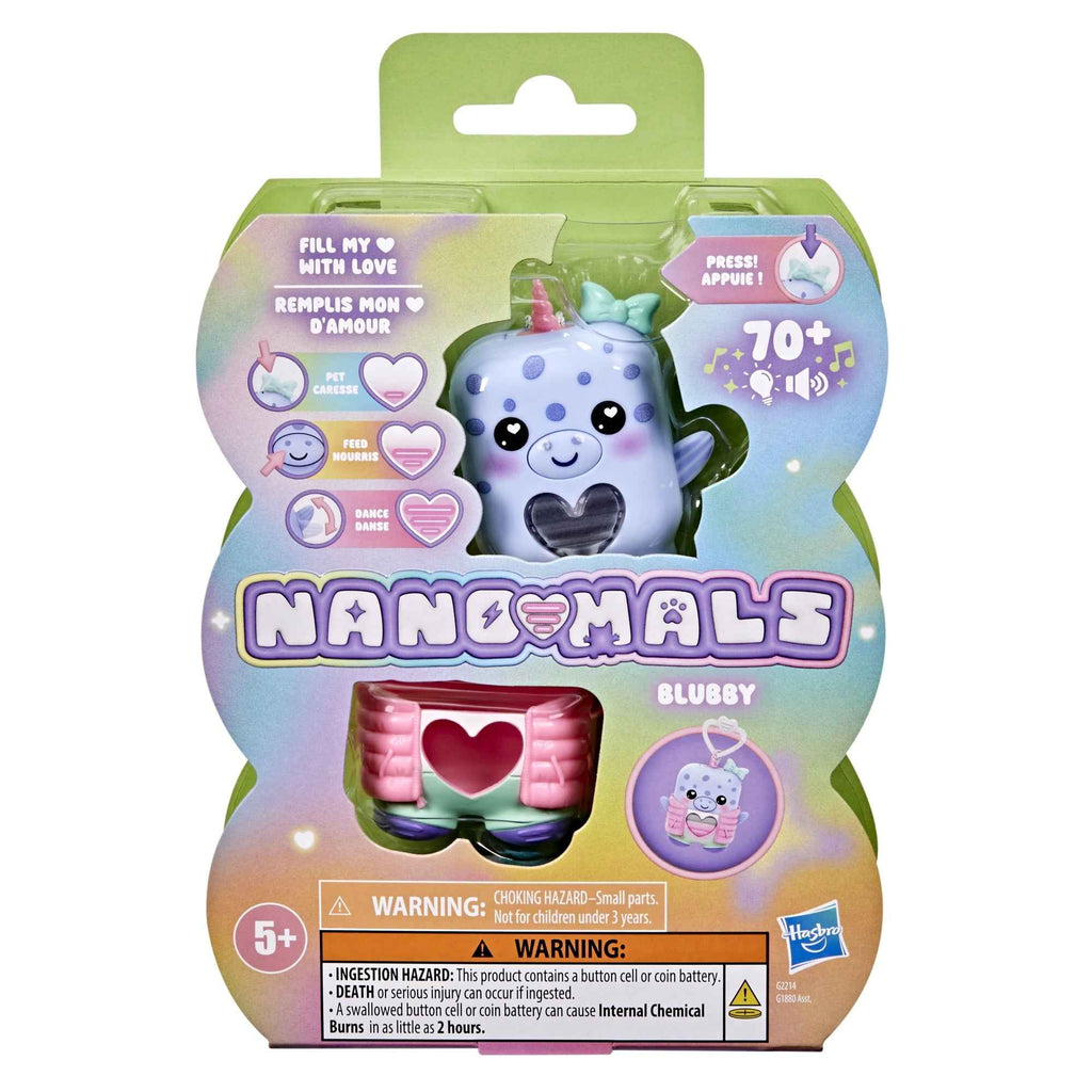 🐳 Nano-Mals™ Magic Pet Collection — Light-Up Interactive Plush