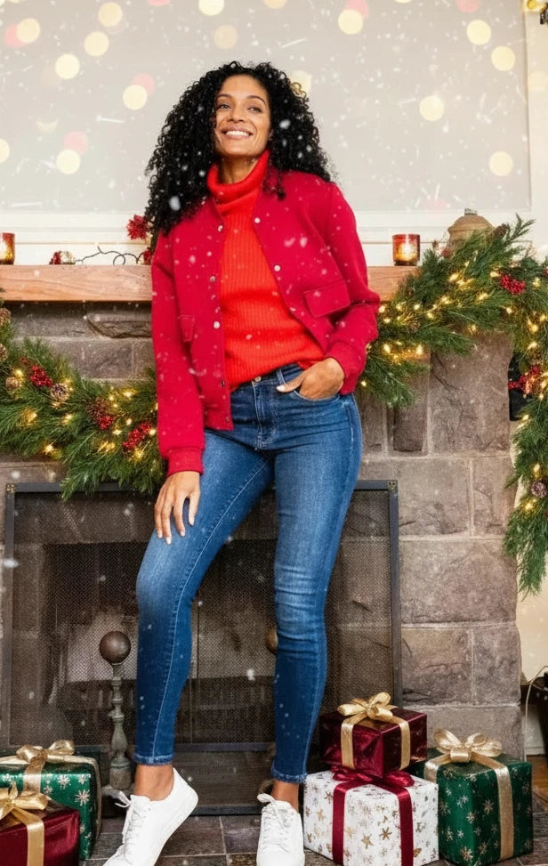 Judy Blue Full Size Washed Thermal Skinny Jeans Plus Size