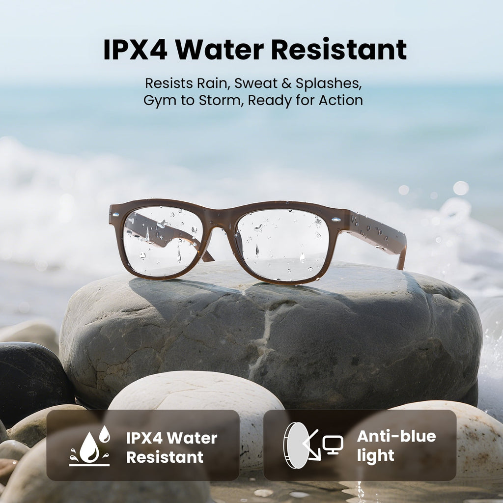 Classic Shiny Black – weariQ Bluetooth Smart Glasses