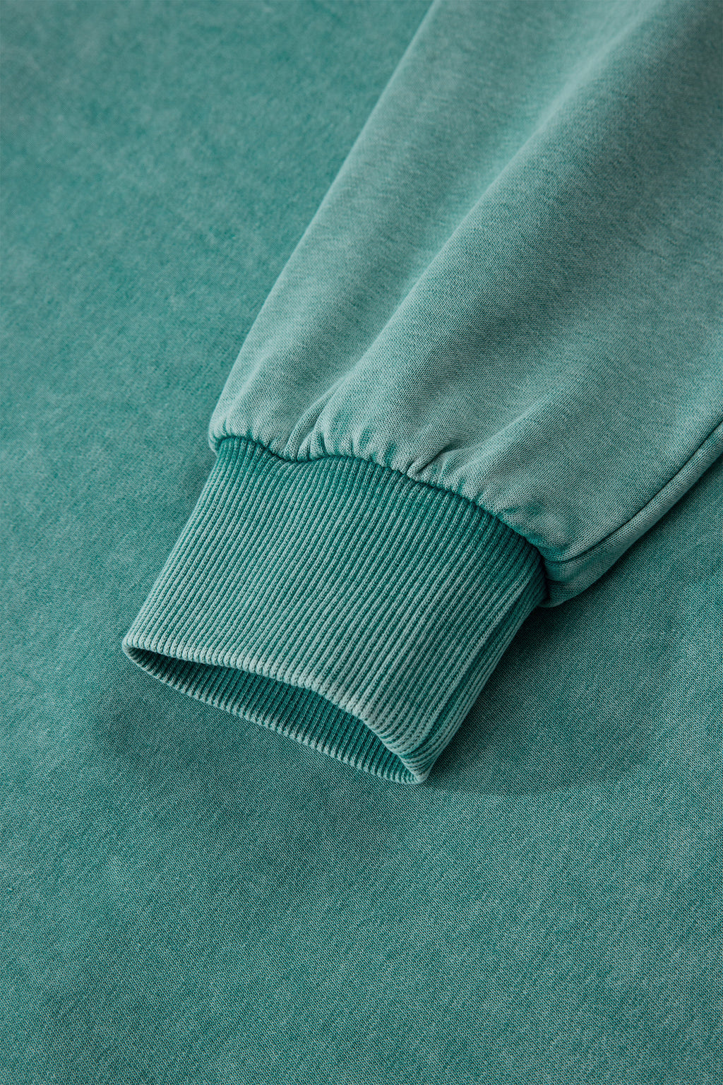 Cozy Mineral Wash Half Zip Hoodie