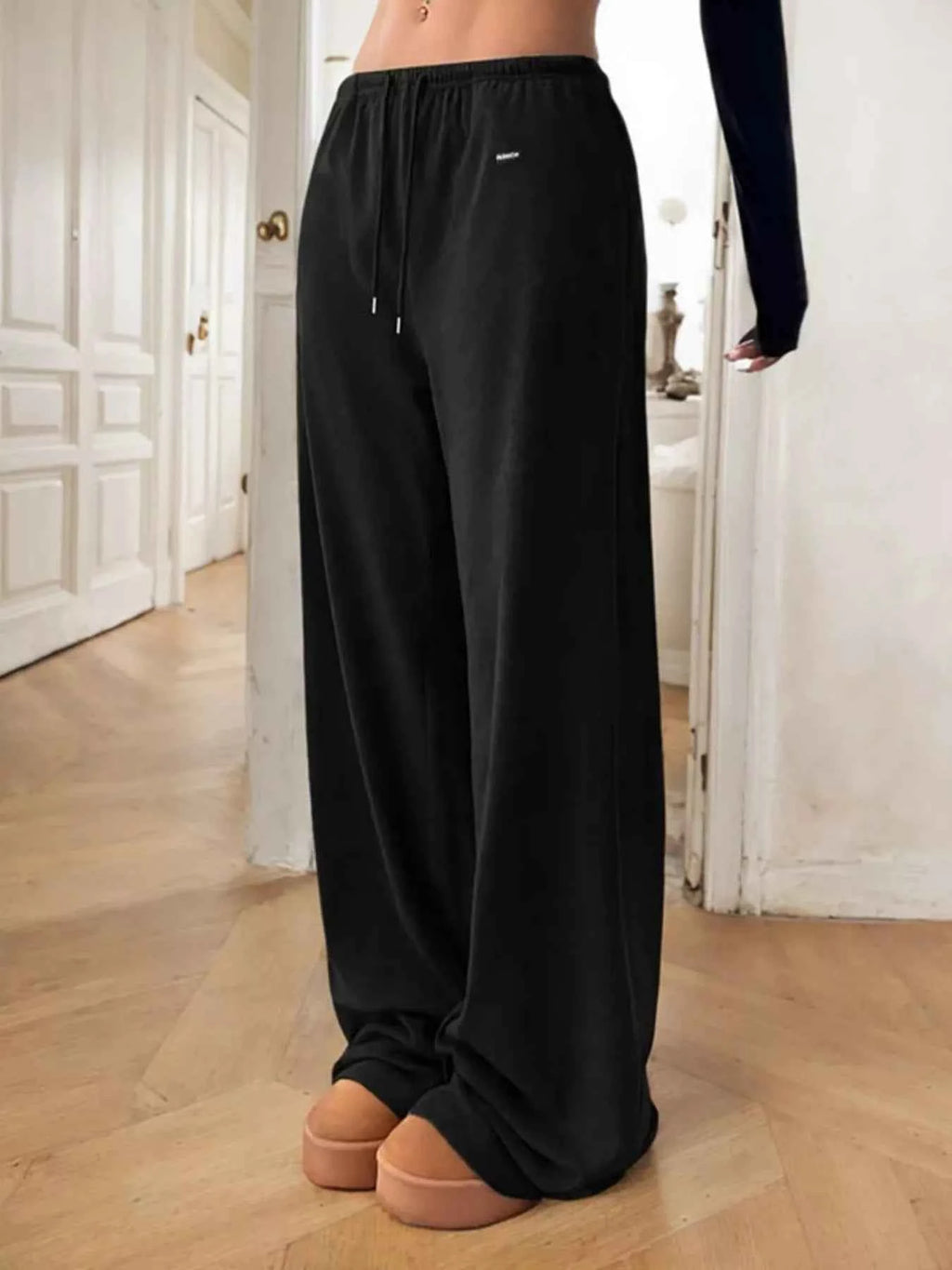 Relaxed Fit Drawstring Pants - Velvet Stardust Co.