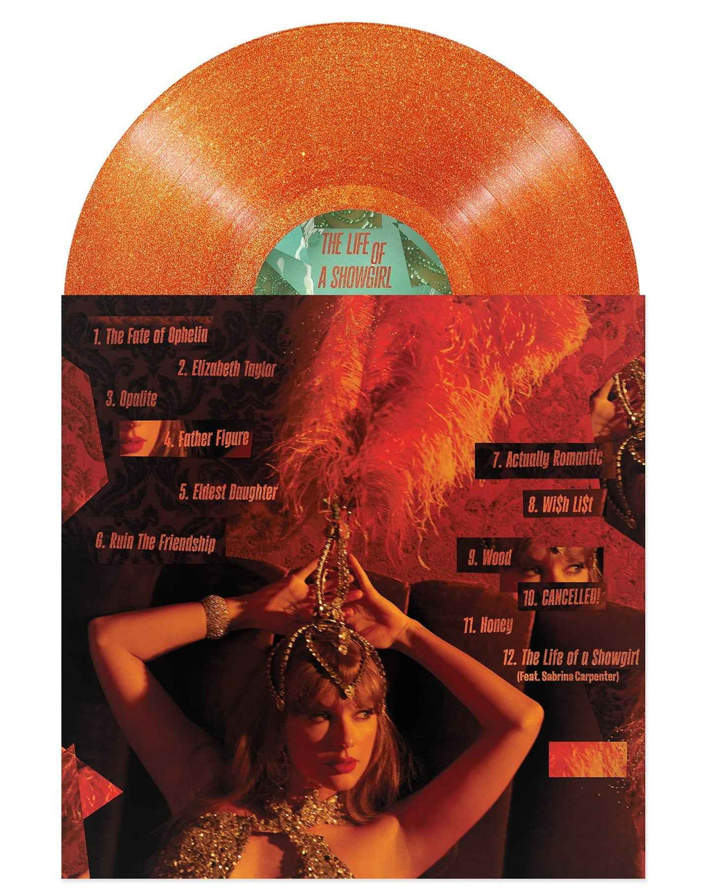 Taylor Swift – The Life of a Showgirl: Sweat & Vanilla Portofino Edition Vinyl