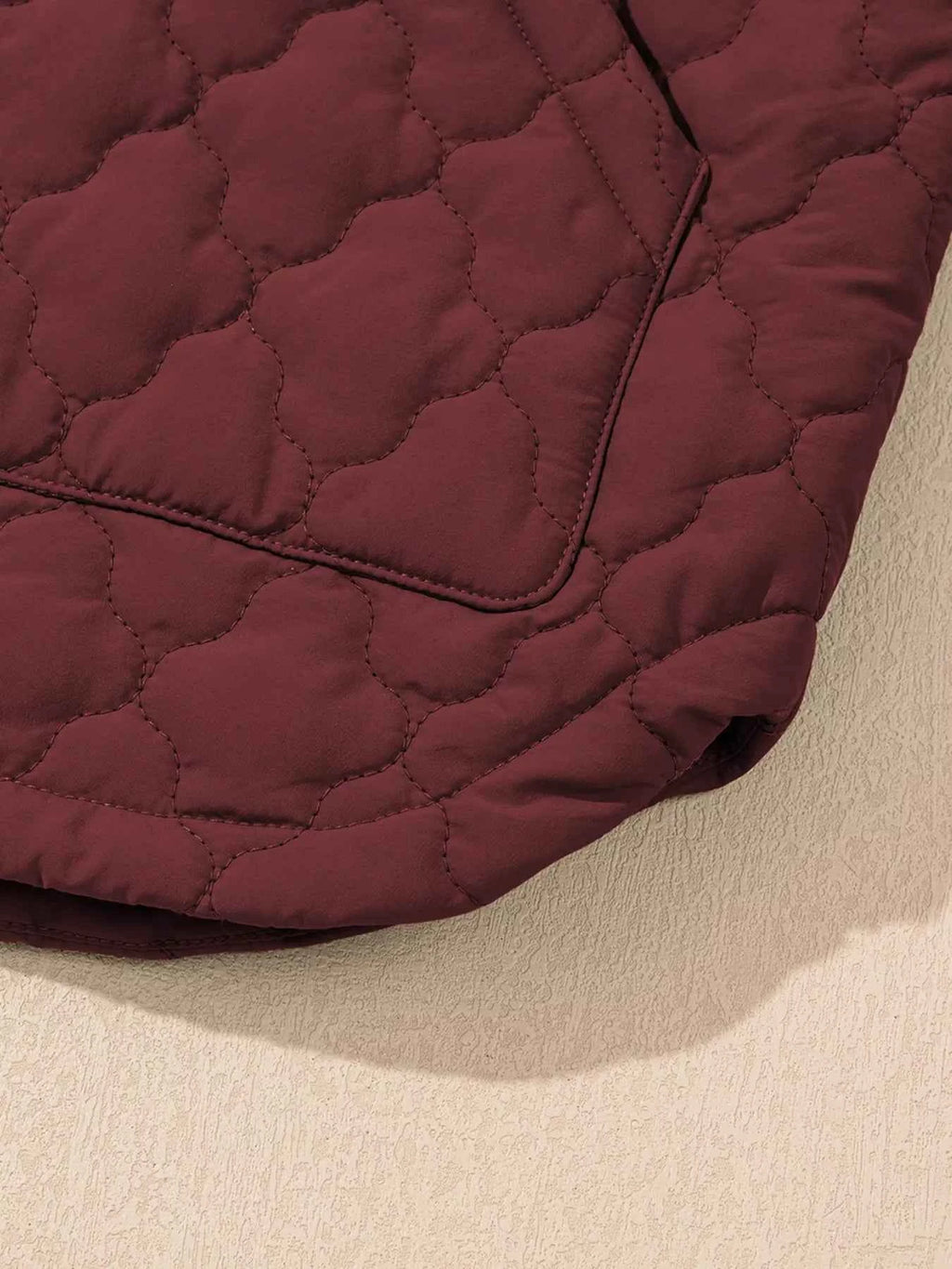 Quilted Snap Down Zip Up Vest Coat - Velvet Stardust Co.