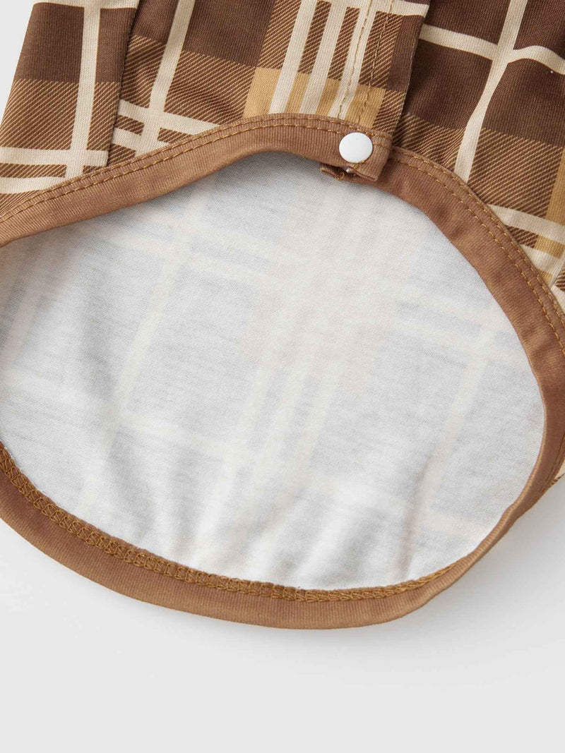 Jaweiwi Family Matching Christmas Pajama Set – Cozy Reindeer Plaid Sleepwear for the Holidays