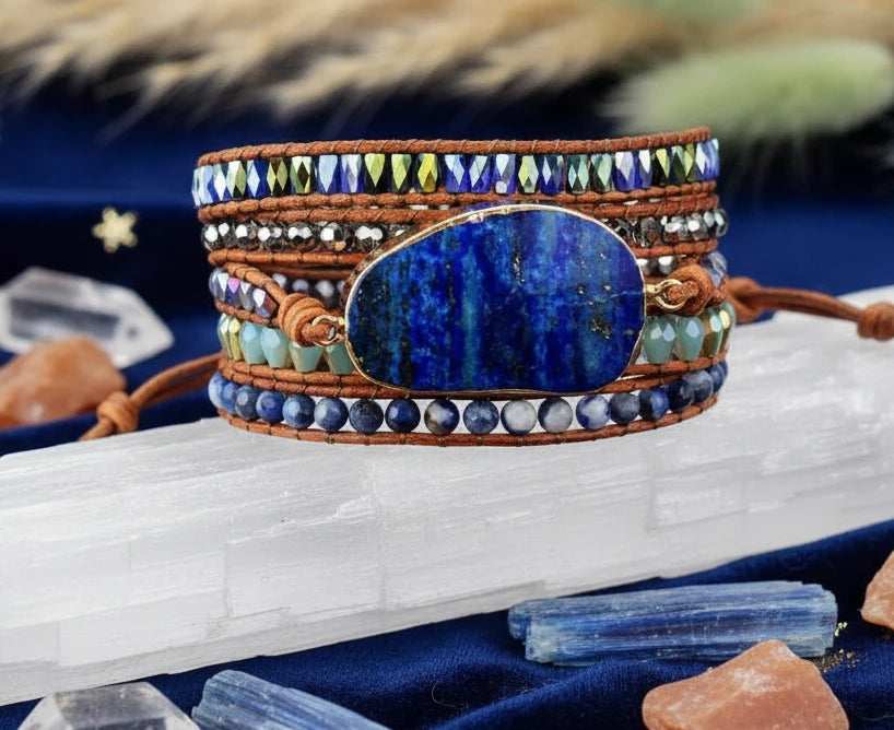 Lapis Lazuli Layered Bracelet