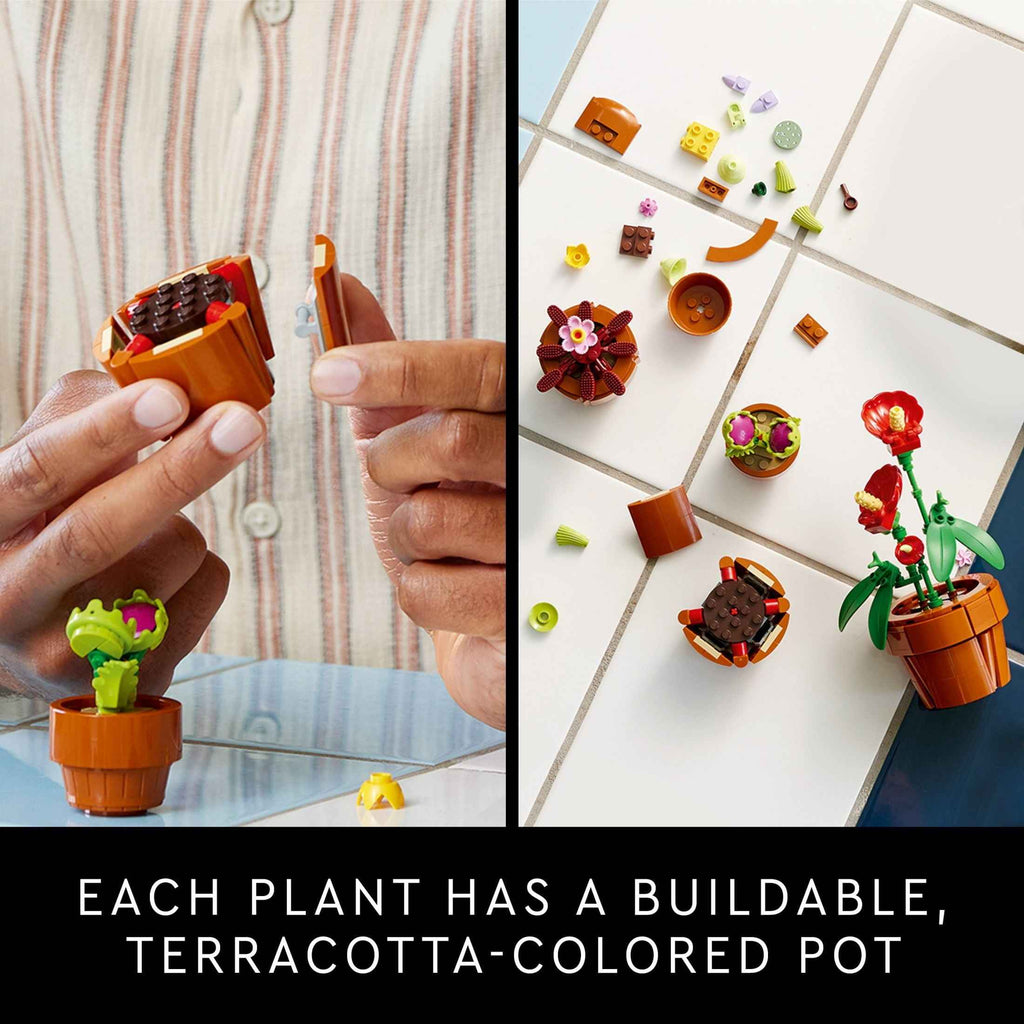 LEGO® Botanical Collection – Tiny Plants Set (9 Mini Builds)
🪴 Create your own blooming paradise.