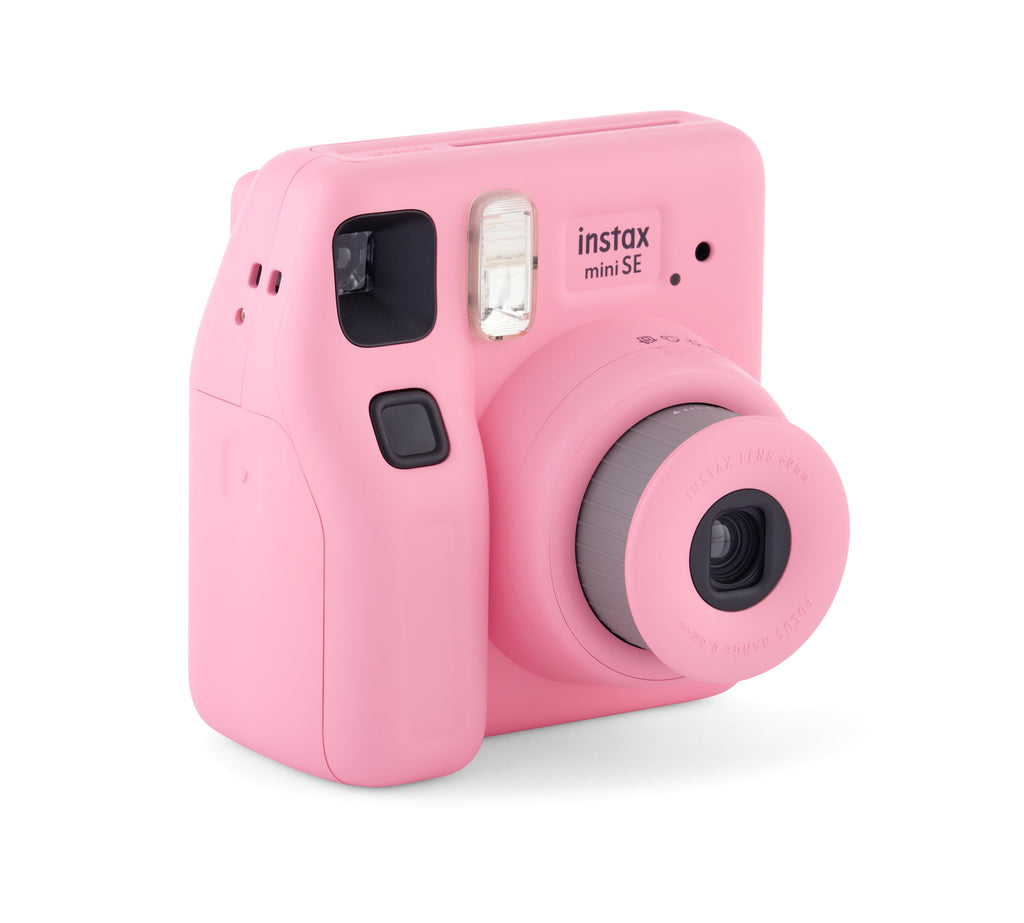 Fujifilm Instax Mini SE Instant Camera + 10-Pack Film – Pink Edition