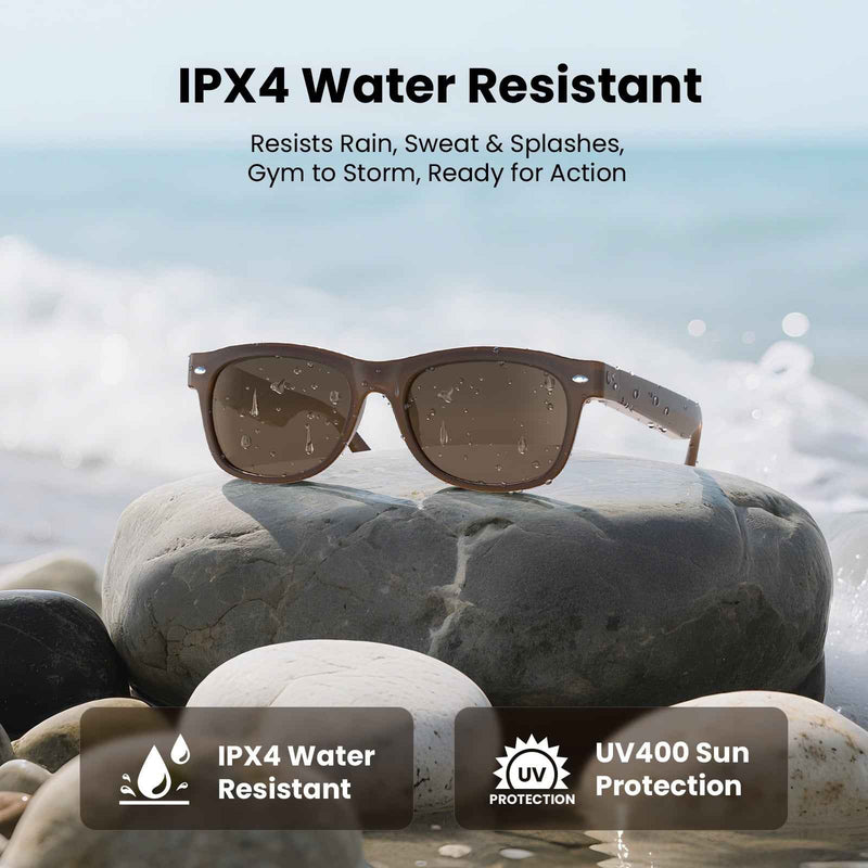 Classic Shiny Black – weariQ Bluetooth Smart Glasses