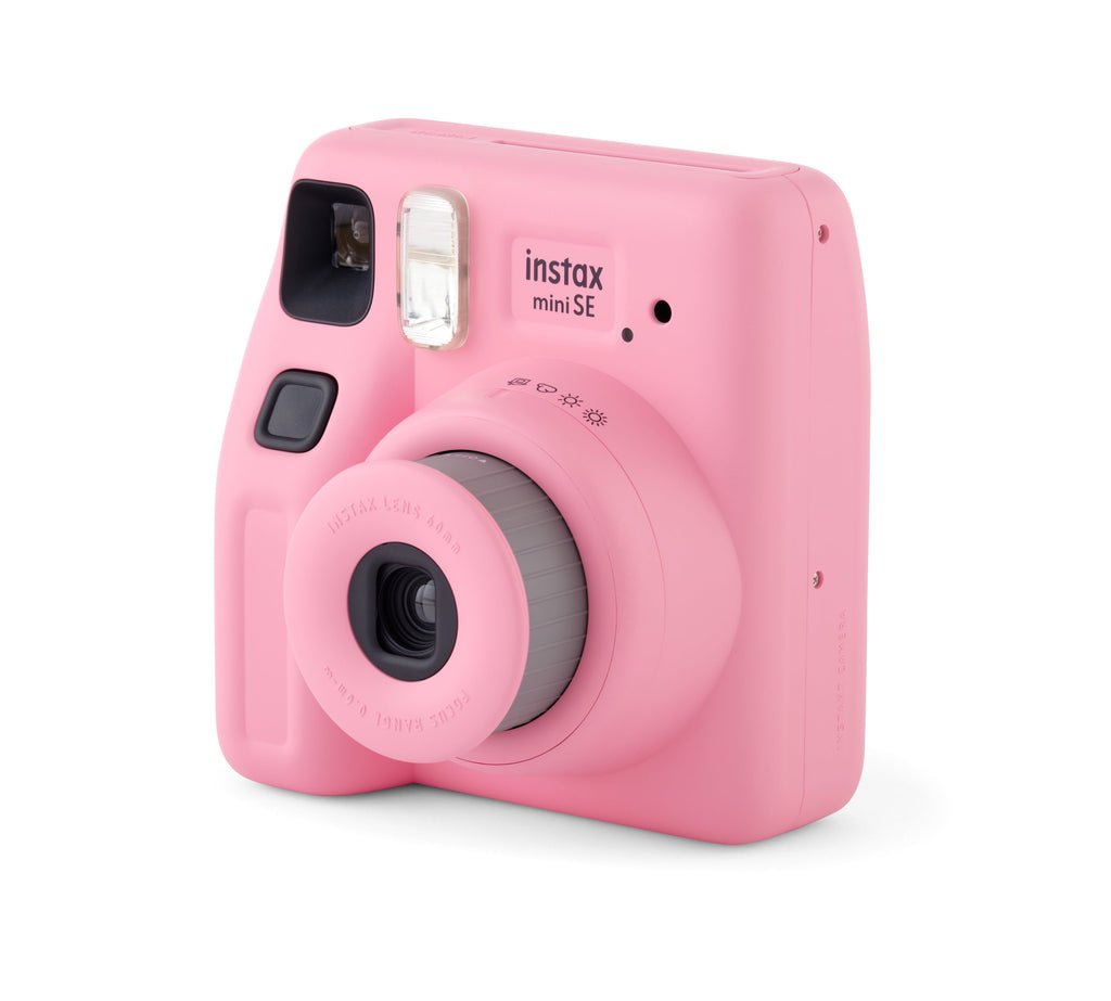 Fujifilm Instax Mini SE Instant Camera + 10-Pack Film – Pink Edition