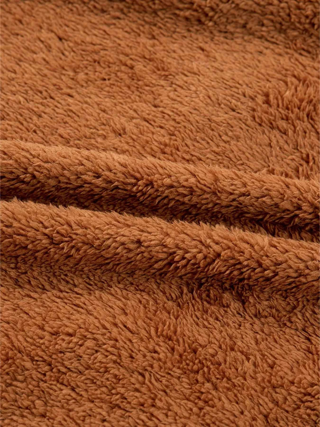 Color Block Plush Patchwork Zipper Stand Neck Vest Coat - Velvet Stardust Co.