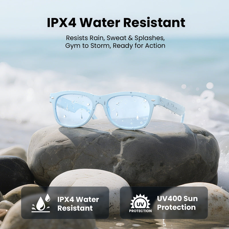 Classic Shiny Black – weariQ Bluetooth Smart Glasses