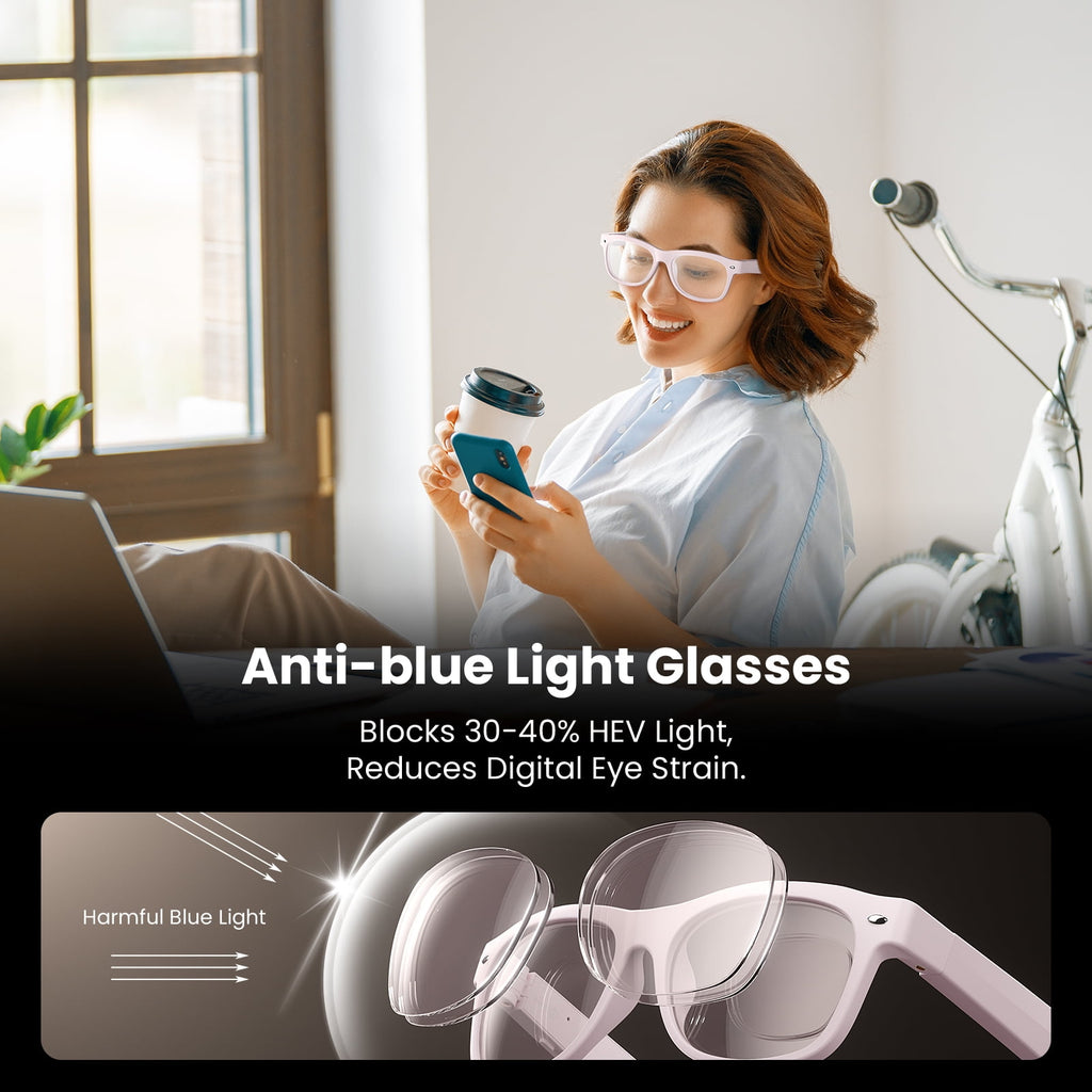 Classic Shiny Black – weariQ Bluetooth Smart Glasses