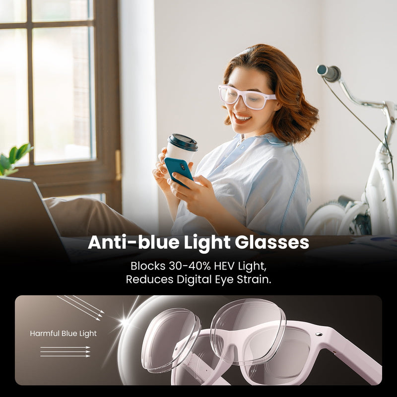 Classic Shiny Black – weariQ Bluetooth Smart Glasses