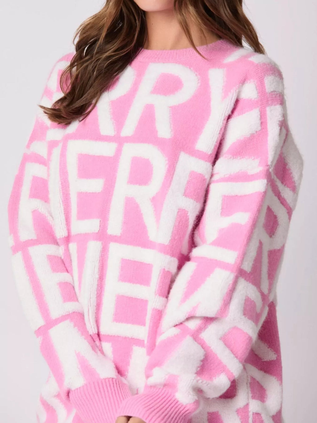 Christmas Merry Festive Holiday Sweater - Velvet Stardust Co.