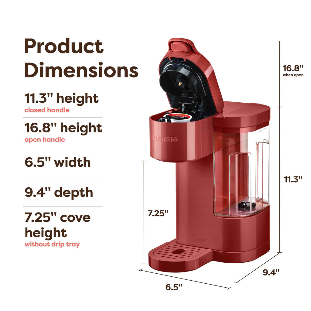 Keurig® K-Express Essentials Single-Serve K-Cup Coffee Maker – Red Edition