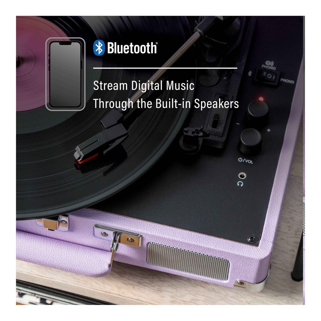 Crosley Cruiser Premier Vinyl Record Player with Speakers & Bluetooth
🎧 Vintage soul. Modern sound