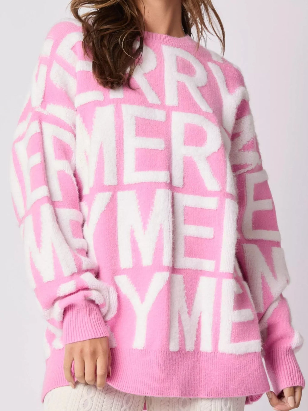 Christmas Merry Festive Holiday Sweater - Velvet Stardust Co.