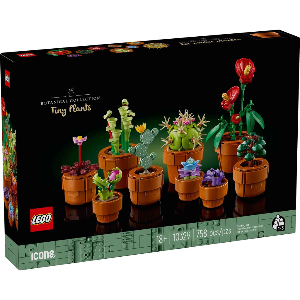 LEGO® Botanical Collection – Tiny Plants Set (9 Mini Builds)
🪴 Create your own blooming paradise.