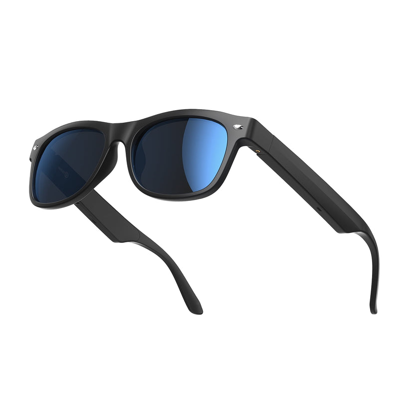 Classic Shiny Black – weariQ Bluetooth Smart Glasses