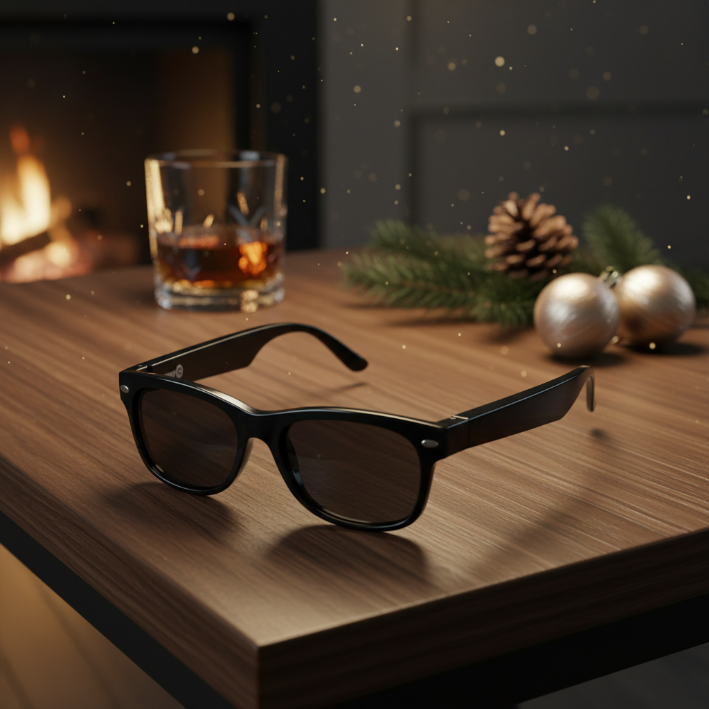 Classic Shiny Black – weariQ Bluetooth Smart Glasses
