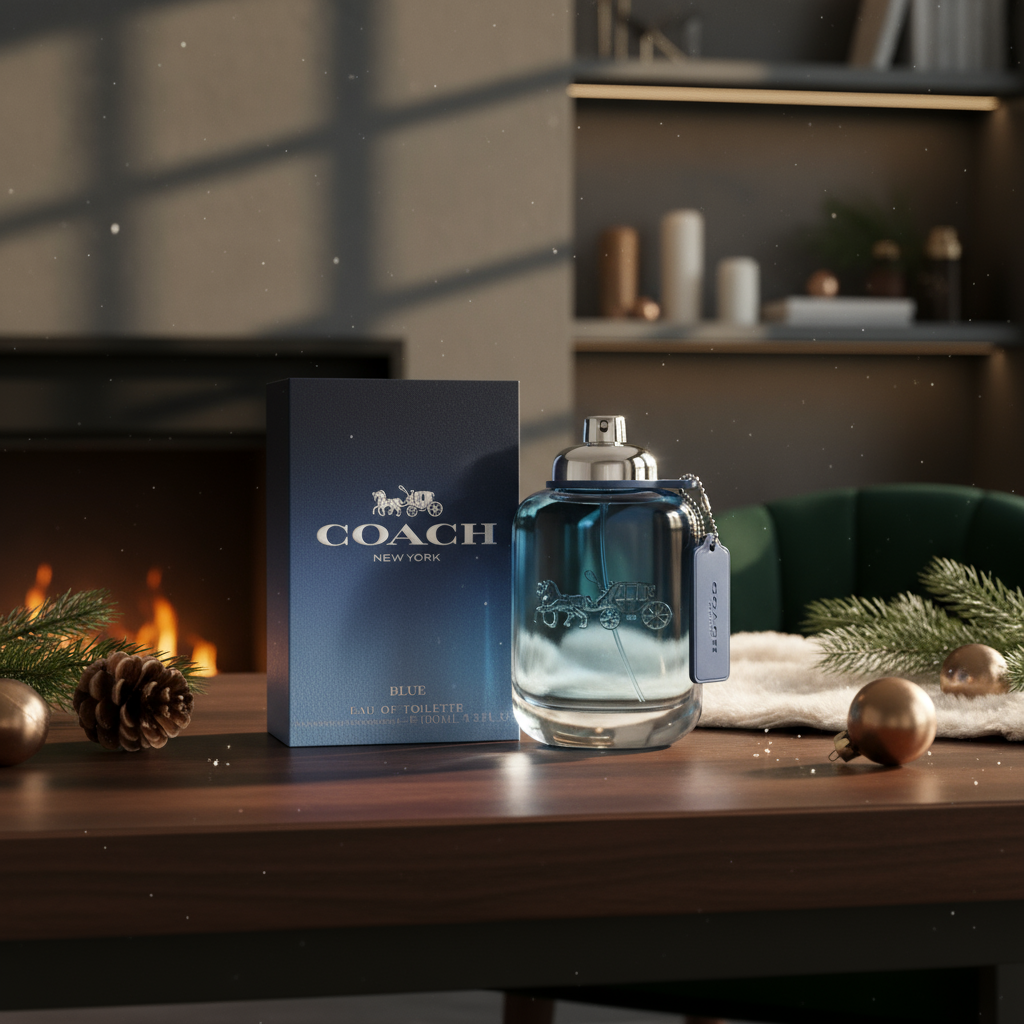 Coach® Blue Eau de Toilette – Cologne for Men (3.3 oz)
Modern, confident, and effortlessly cool