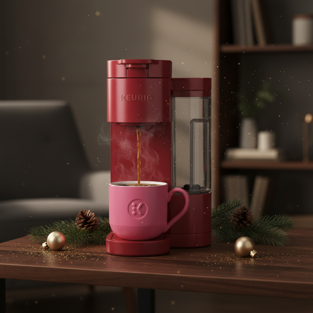 Keurig® K-Express Essentials Single-Serve K-Cup Coffee Maker – Red Edition