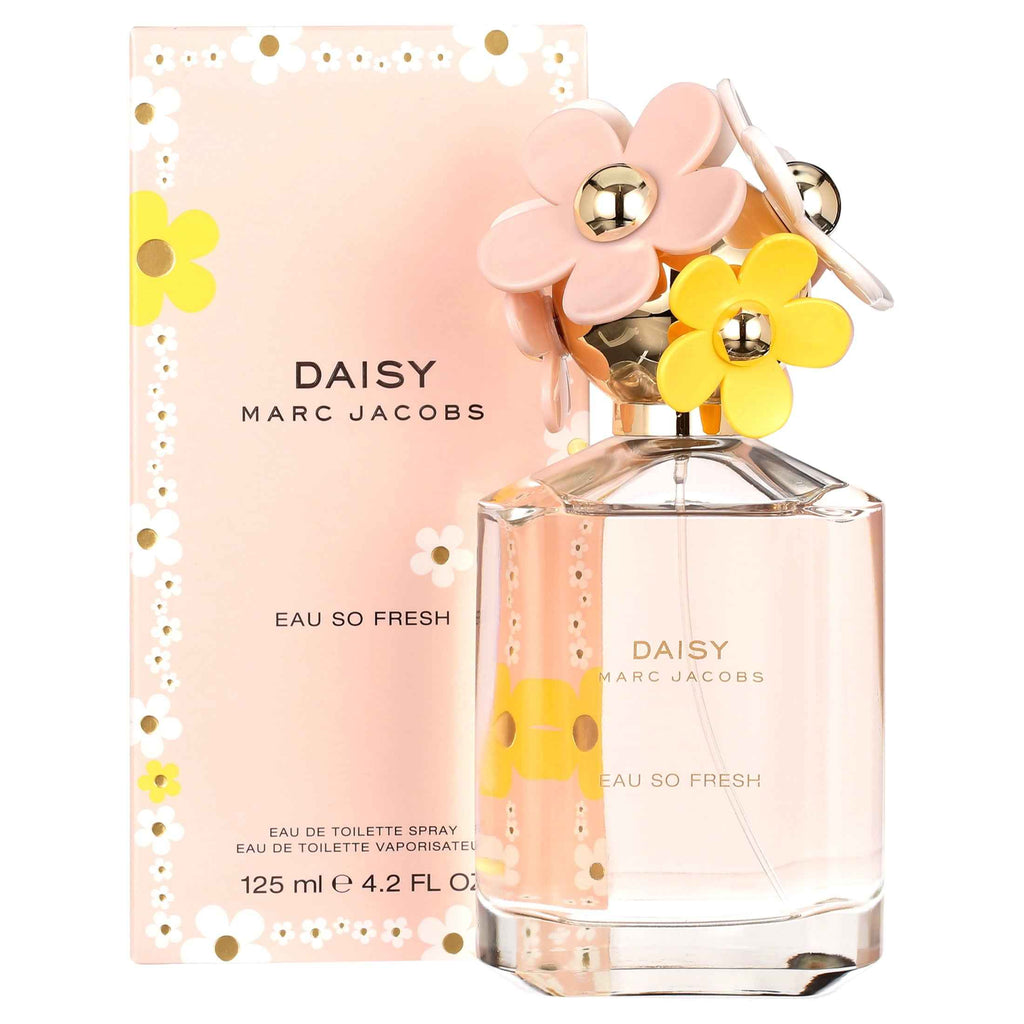 Marc Jacobs Daisy Eau So Fresh Eau de Toilette – 4.2 fl oz (Luxury Floral Perfume for Women)