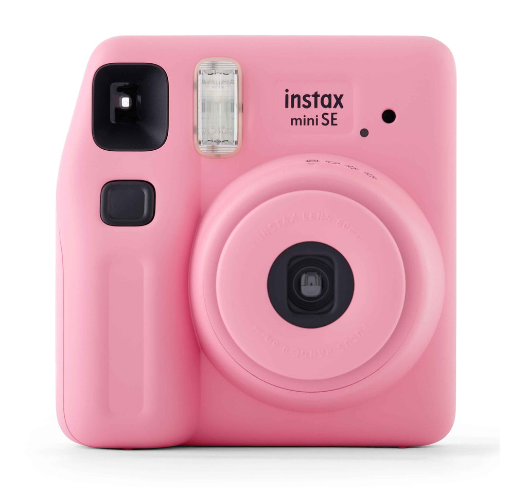 Fujifilm Instax Mini SE Instant Camera + 10-Pack Film – Pink Edition