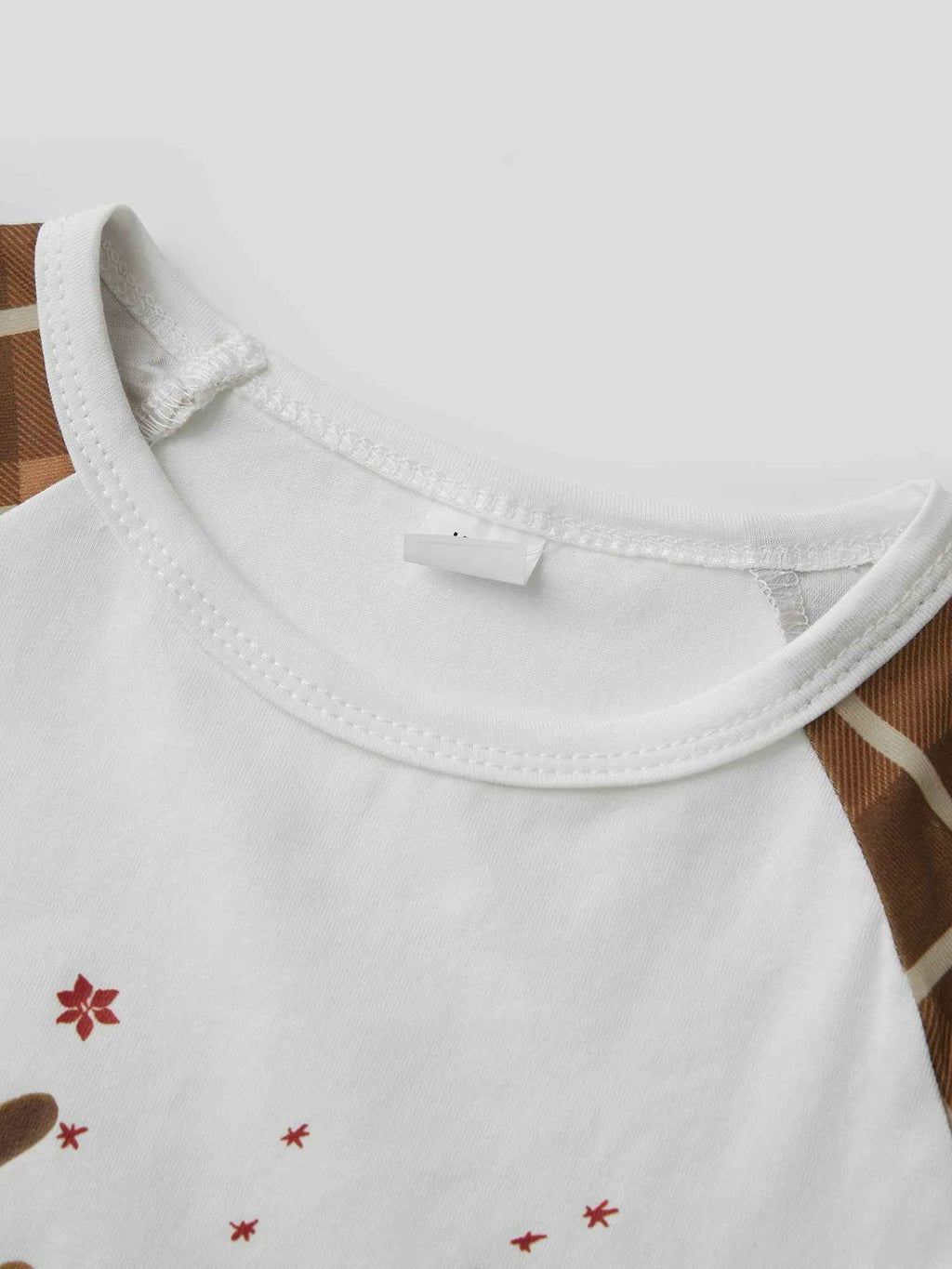 Jaweiwi Family Matching Christmas Pajama Set – Cozy Reindeer Plaid Sleepwear for the Holidays