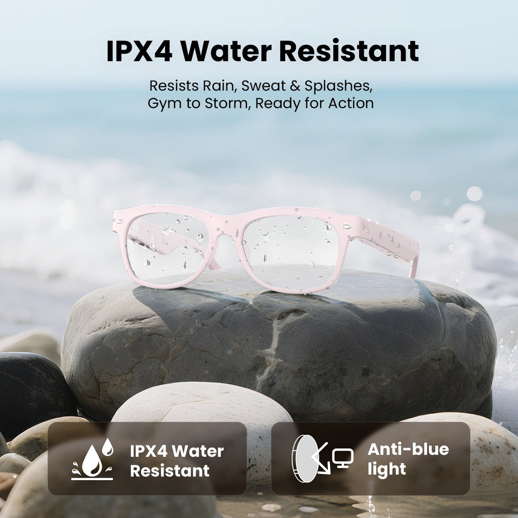 Classic Shiny Black – weariQ Bluetooth Smart Glasses