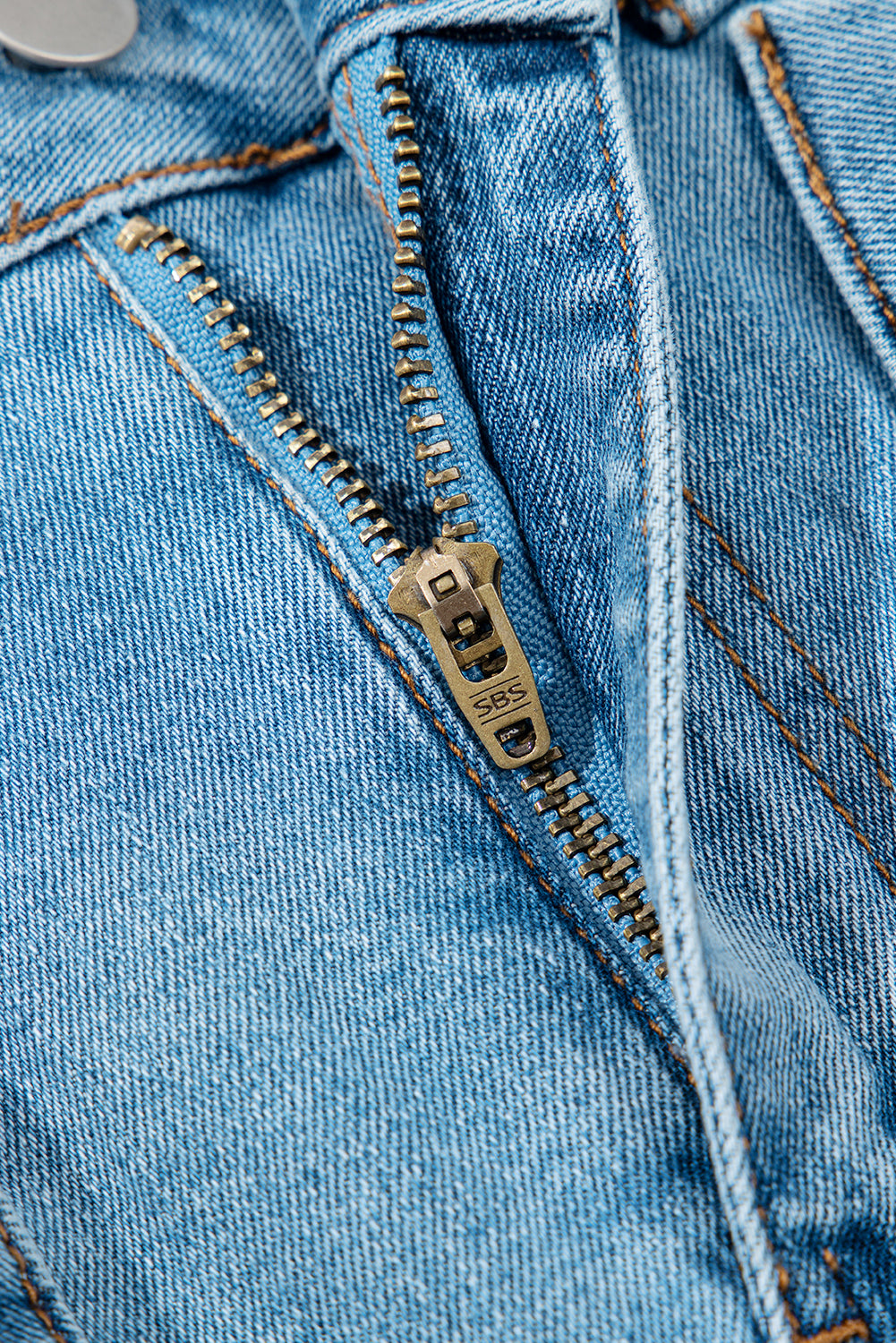 Dusk Blue Acid Washed Bowknot Details High Waist Denim Skirt - Velvet Stardust Co.