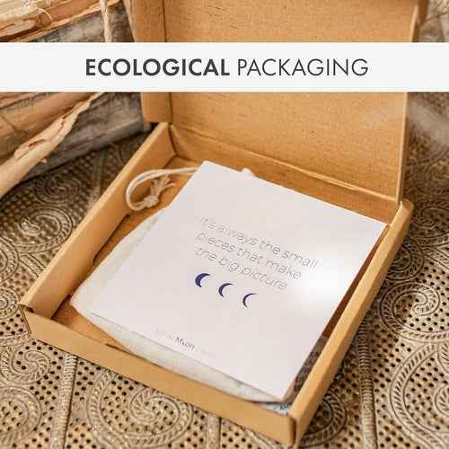 Moon Phase Wall Decor Hanging Garland 7 Gold Hammered Metal Boho - Velvet Stardust Co.