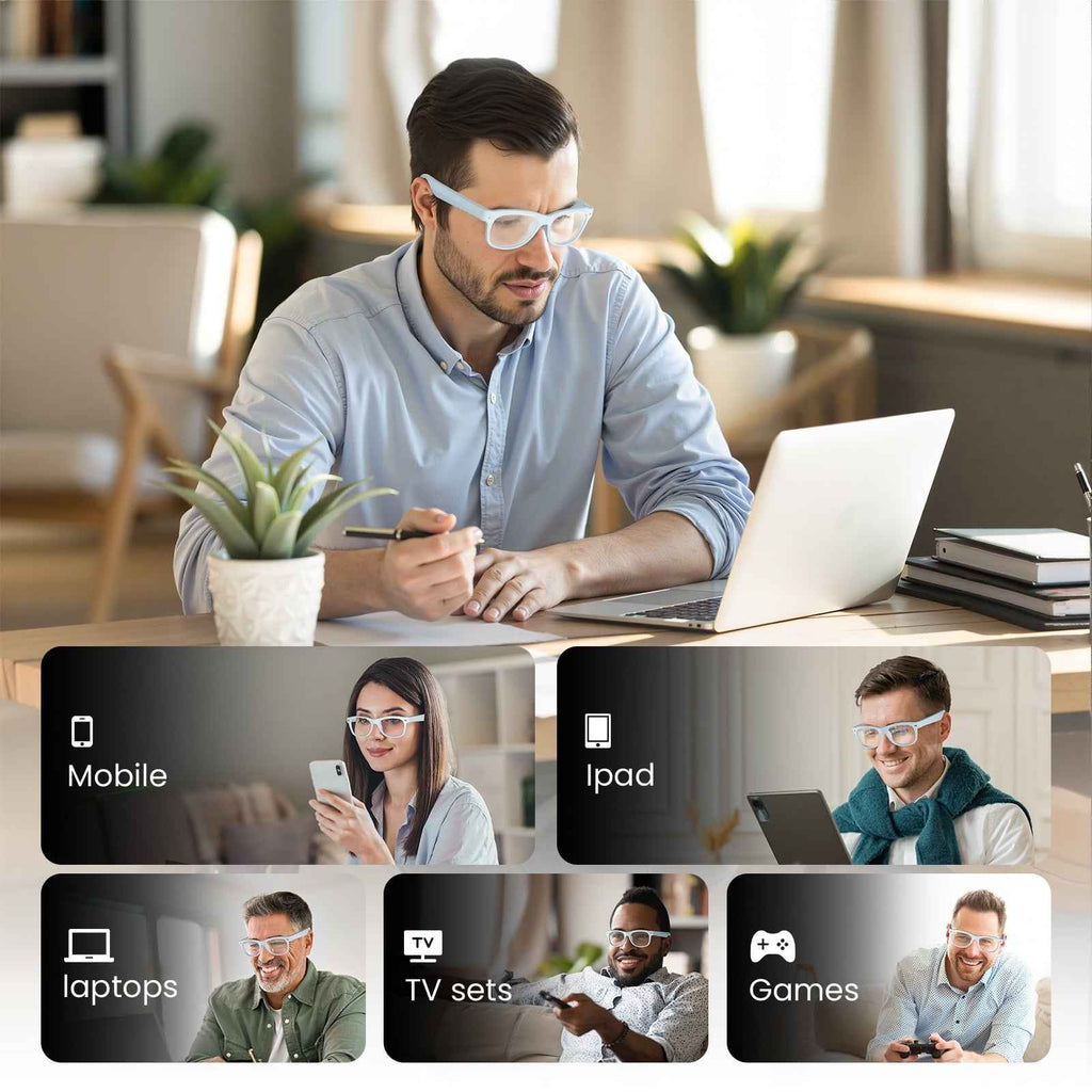 Classic Shiny Black – weariQ Bluetooth Smart Glasses