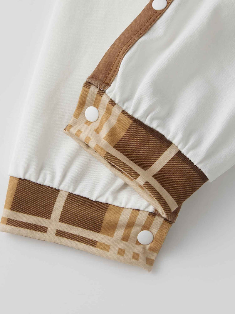 Jaweiwi Family Matching Christmas Pajama Set – Cozy Reindeer Plaid Sleepwear for the Holidays