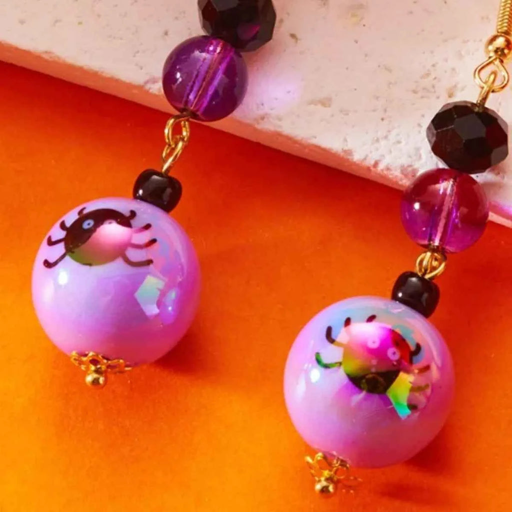 Halloween Acrylic Drop Earrings - Velvet Stardust Co.