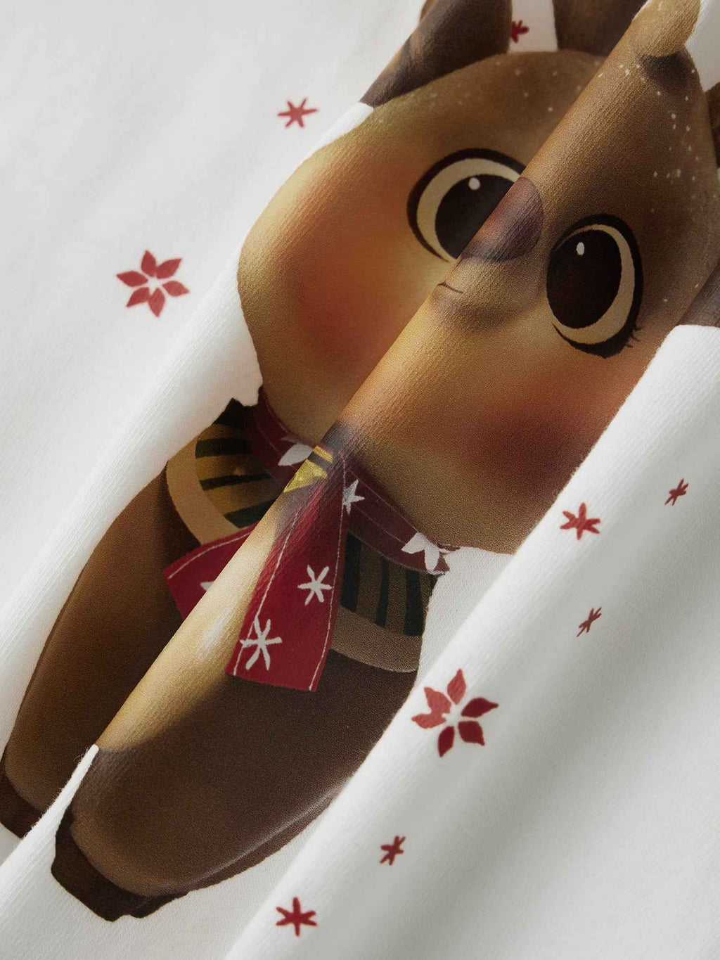 Jaweiwi Family Matching Christmas Pajama Set – Cozy Reindeer Plaid Sleepwear for the Holidays