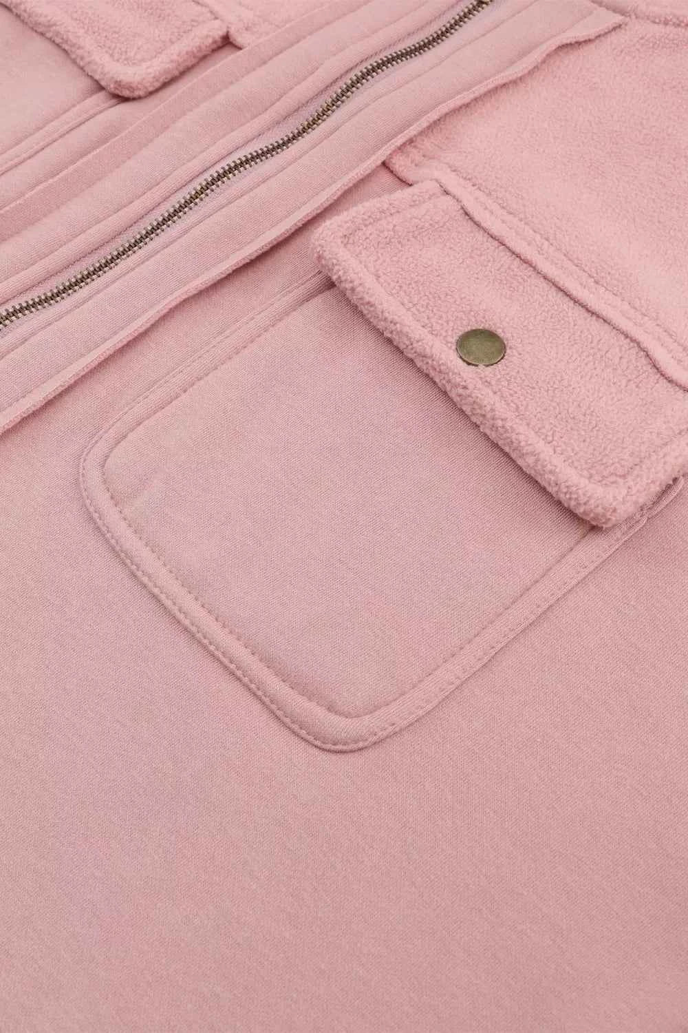 Casual Zip Up Jacket with Pockets