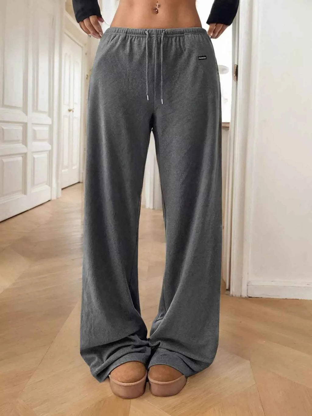 Relaxed Fit Drawstring Pants - Velvet Stardust Co.