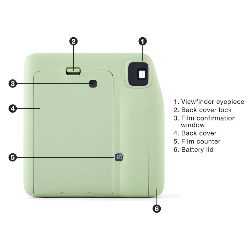 Fujifilm Instax Mini SE Instant Camera + 10-Pack Film – Pink Edition