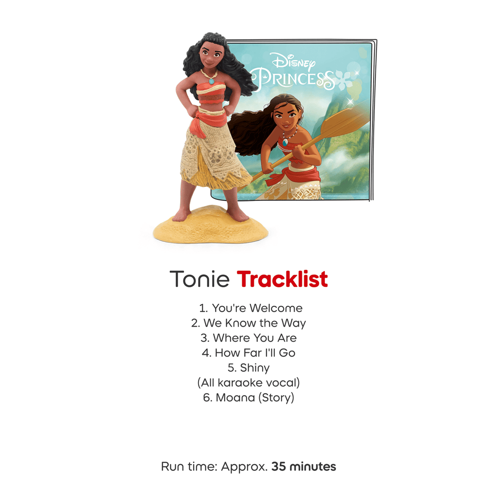 Toniebox™ 2 Audio Player Gift Bundle – Cloud Pink Edition with Moana & Disney Quiz Kingdom