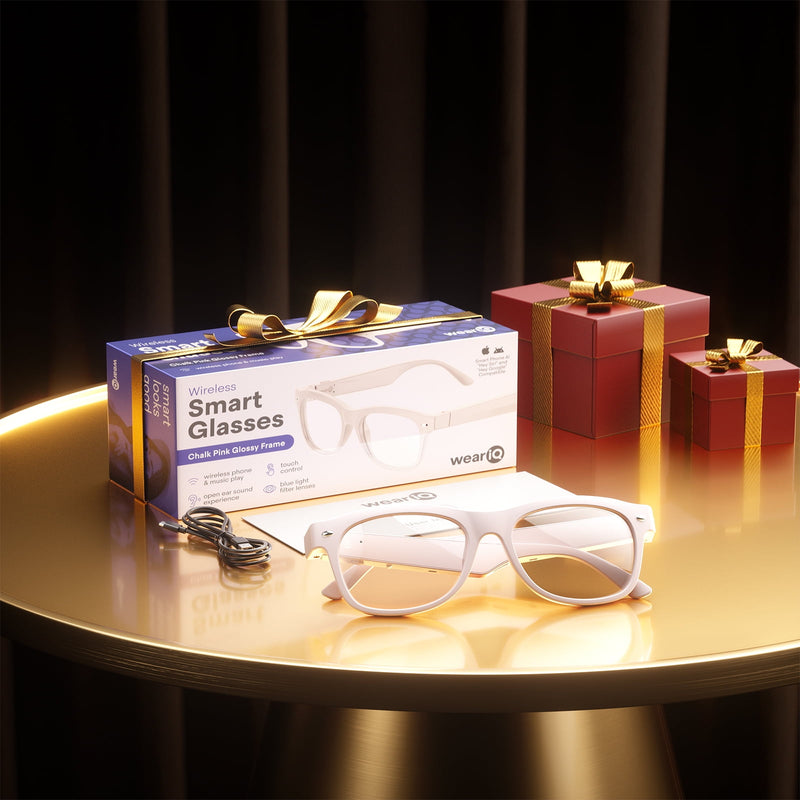 Classic Shiny Black – weariQ Bluetooth Smart Glasses