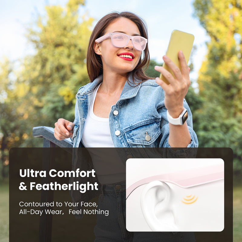 Classic Shiny Black – weariQ Bluetooth Smart Glasses